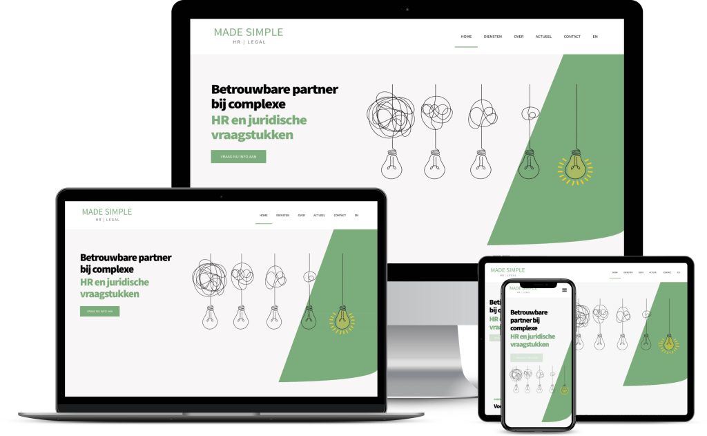Nieuwe Website ☆ Made Simple ☆ 043WEB