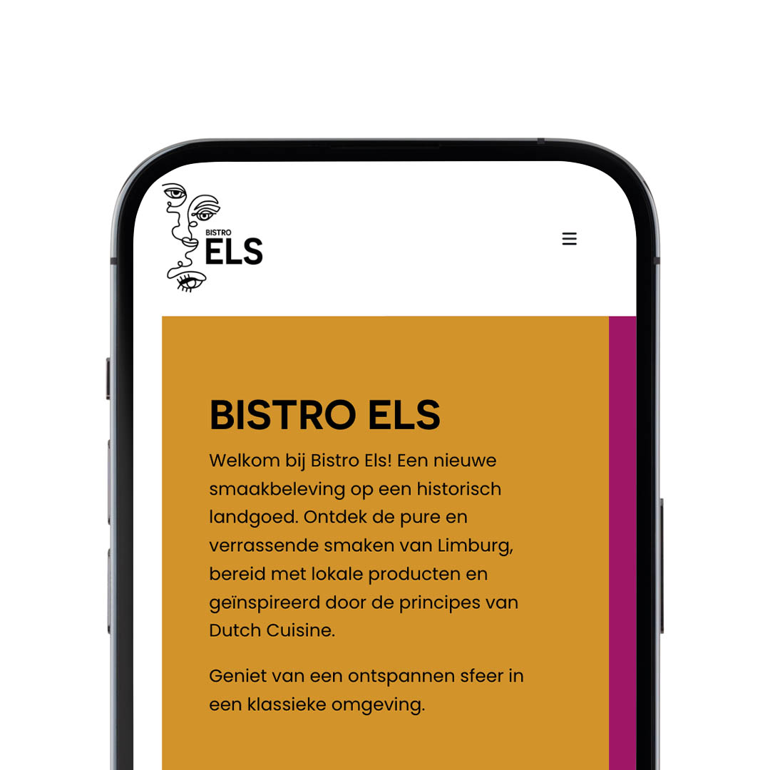 nieuwe website bistro els