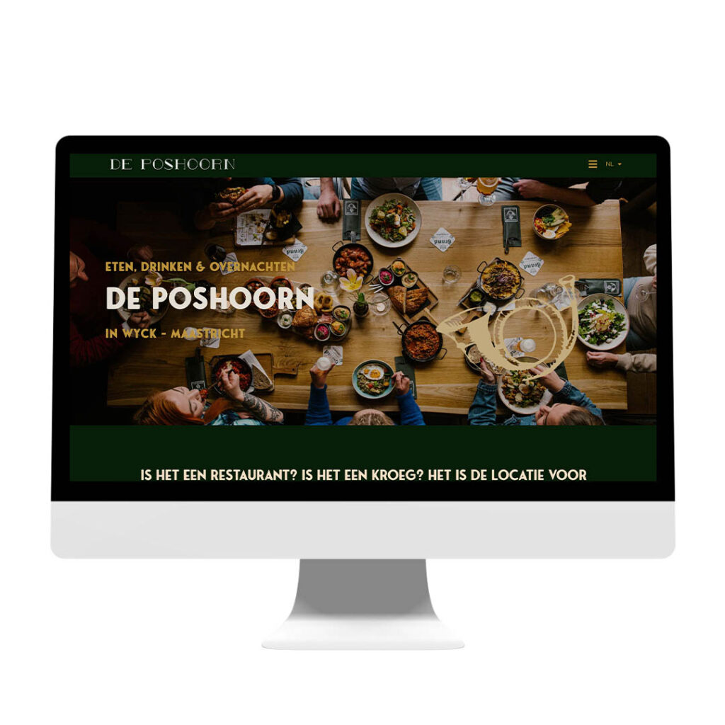 nieuwe website voor de poshoorn in maastricht