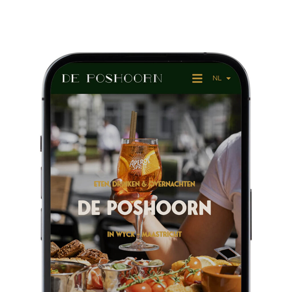 nieuwe website voor de poshoorn in maastricht