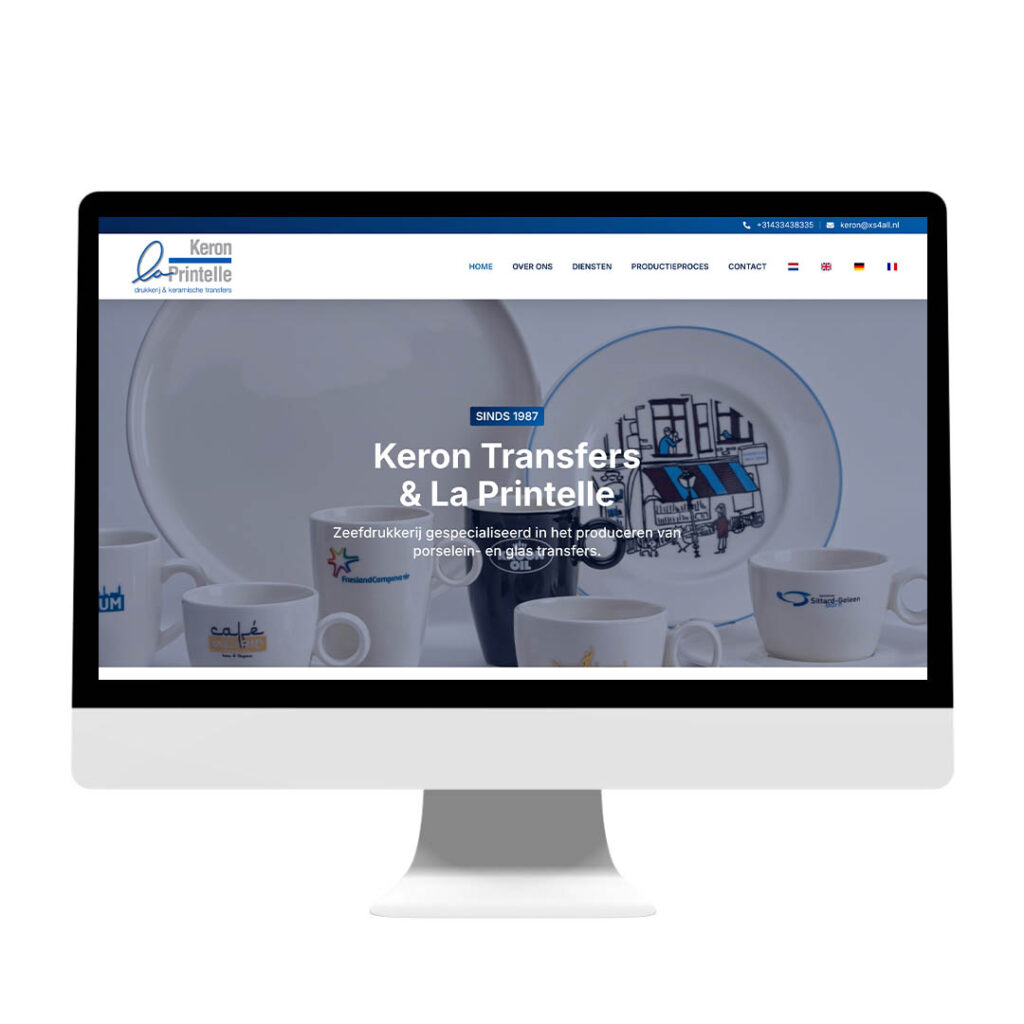 Nieuwe website voor Keron en La Printelle