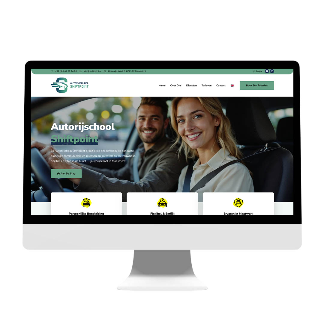 Portfolio Mockup shiftpoint