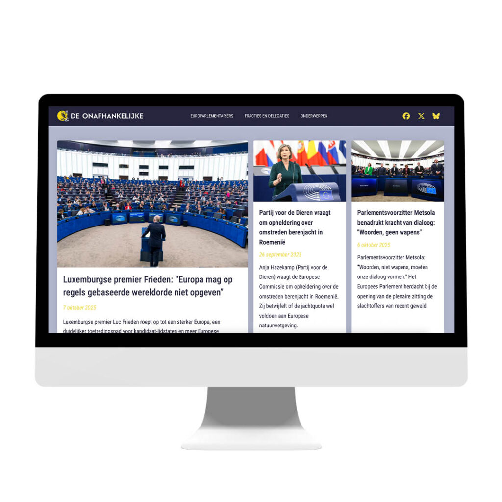 Portfolio Mockup onafhankelijke