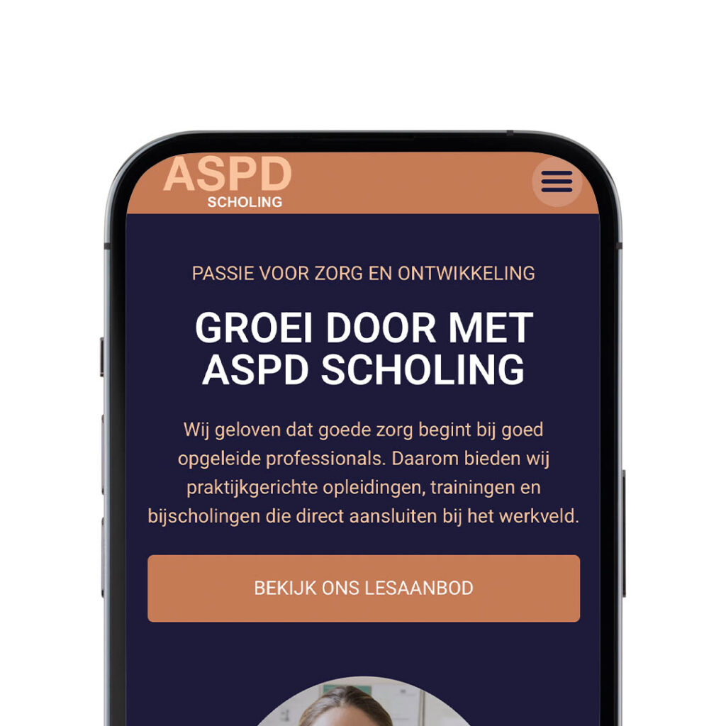 Nieuwe website voor ASPD scholing