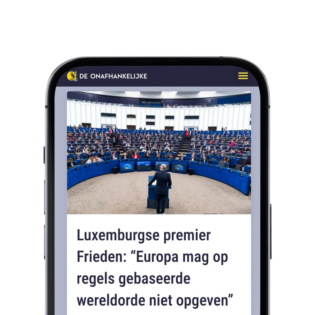 portfolio mobiel onafhankelijke