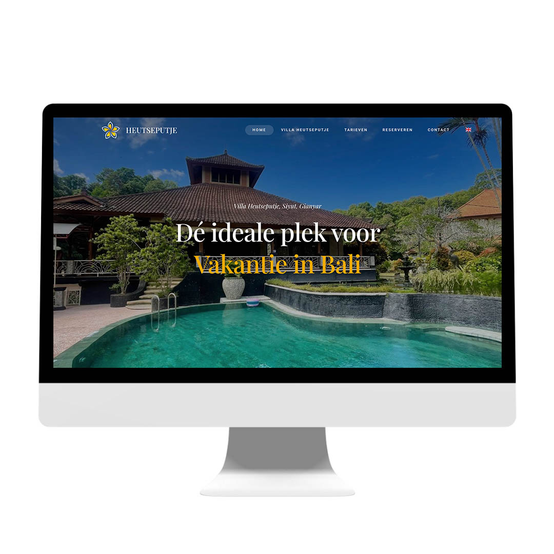 nieuwe website heutseputje