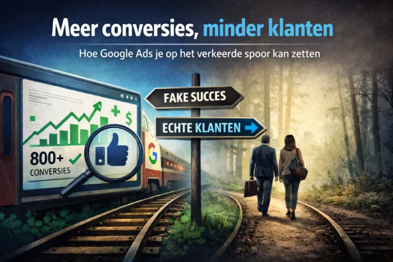 meer conversie minder klanten google ads