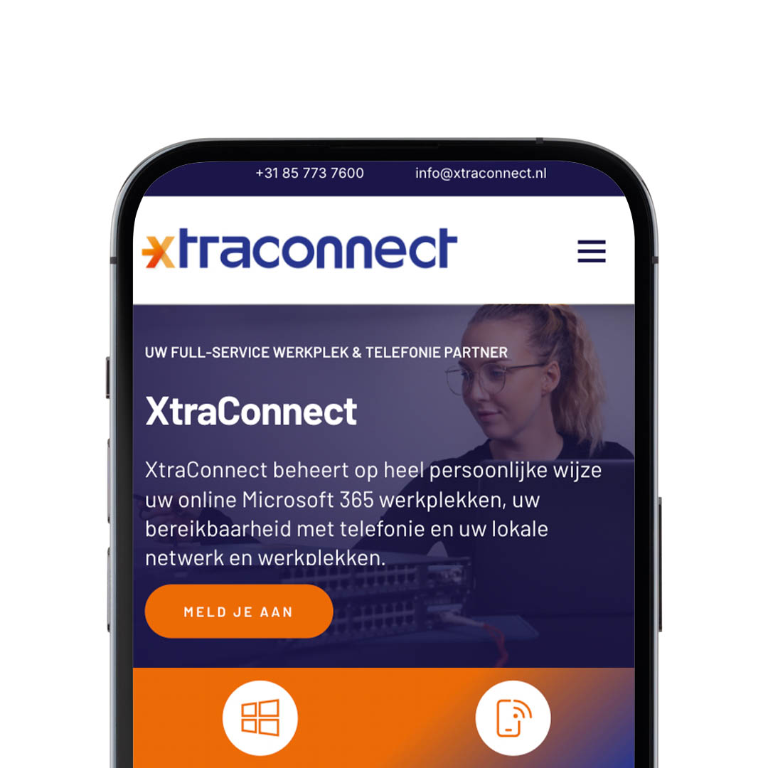 Nieuwe website voor XtraConnect