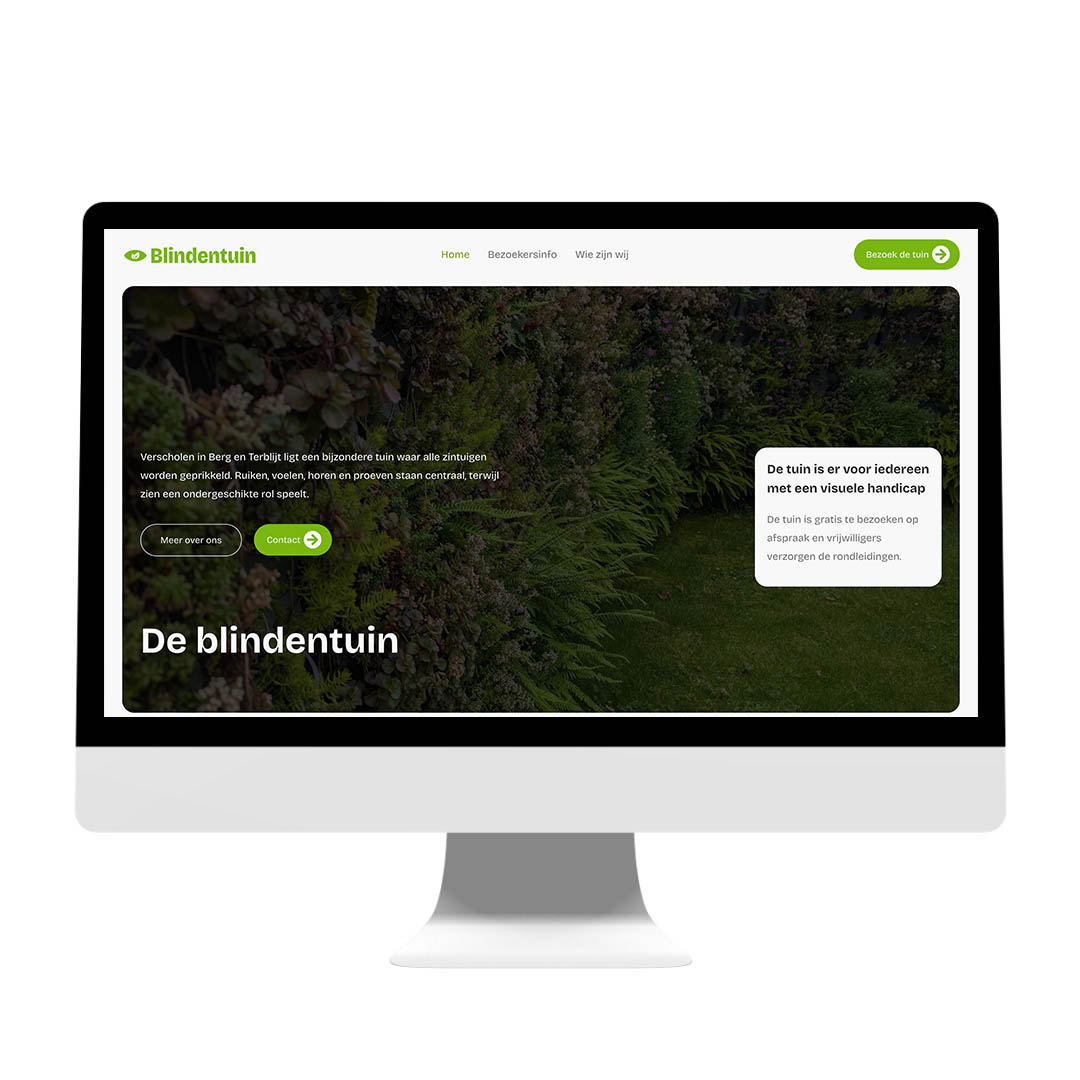 Portfolio Mockup Blindentuin