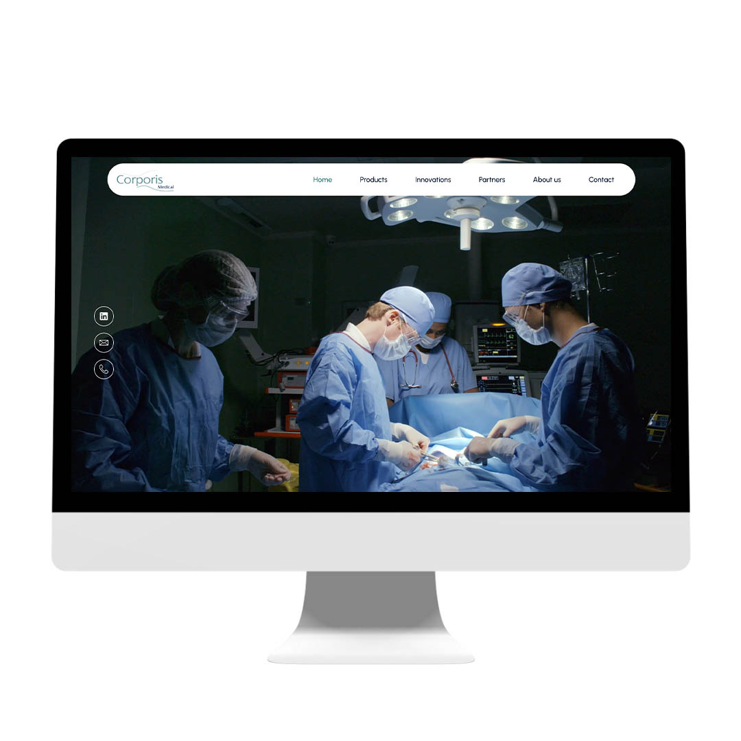 Portfolio Mockup Corporis Medical