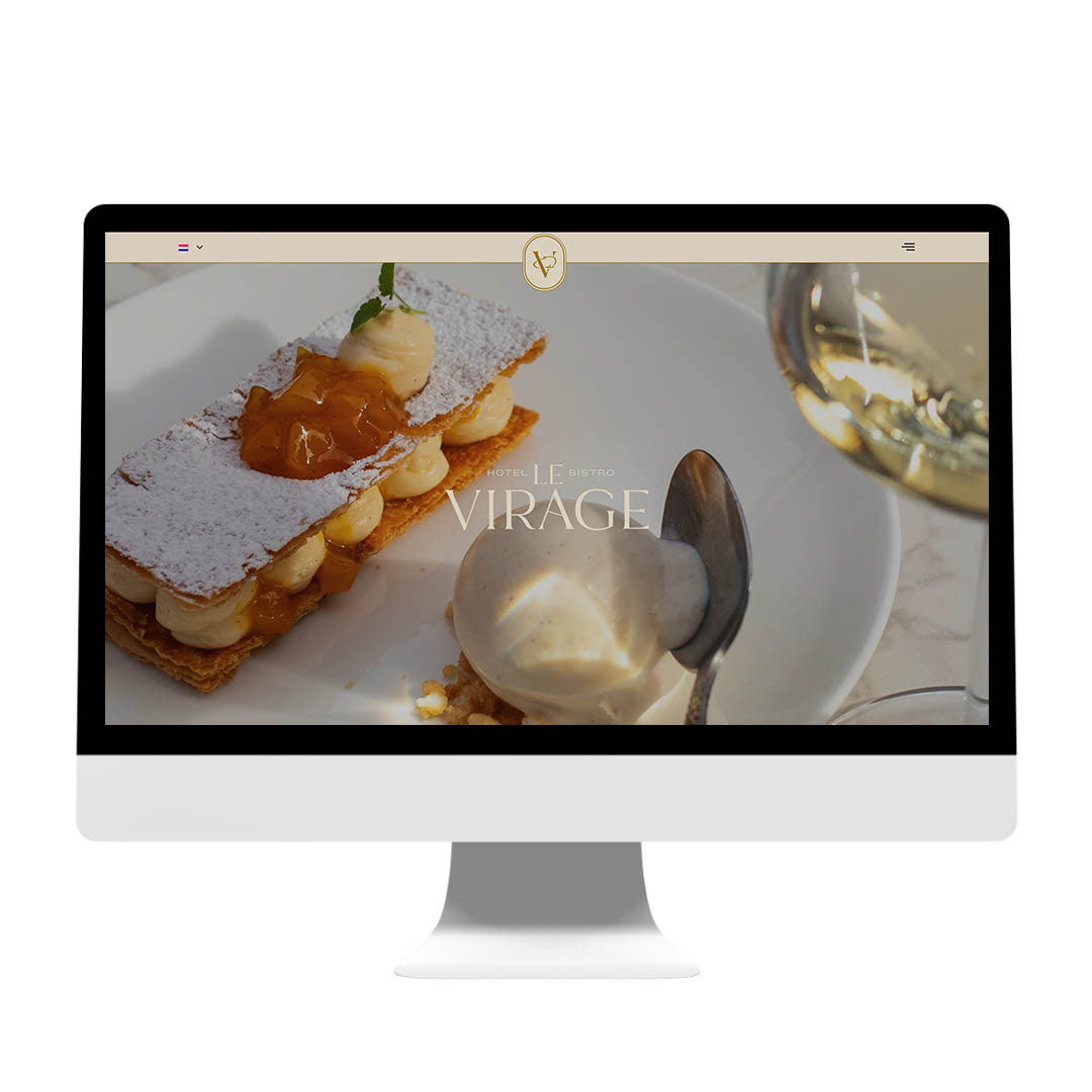 Nieuwe website voor Le Virage