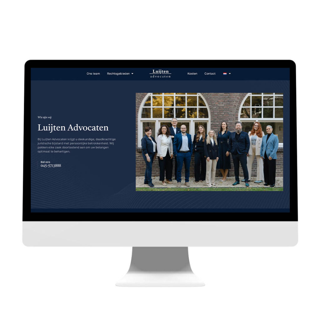 Portfolio Mockup Luijten