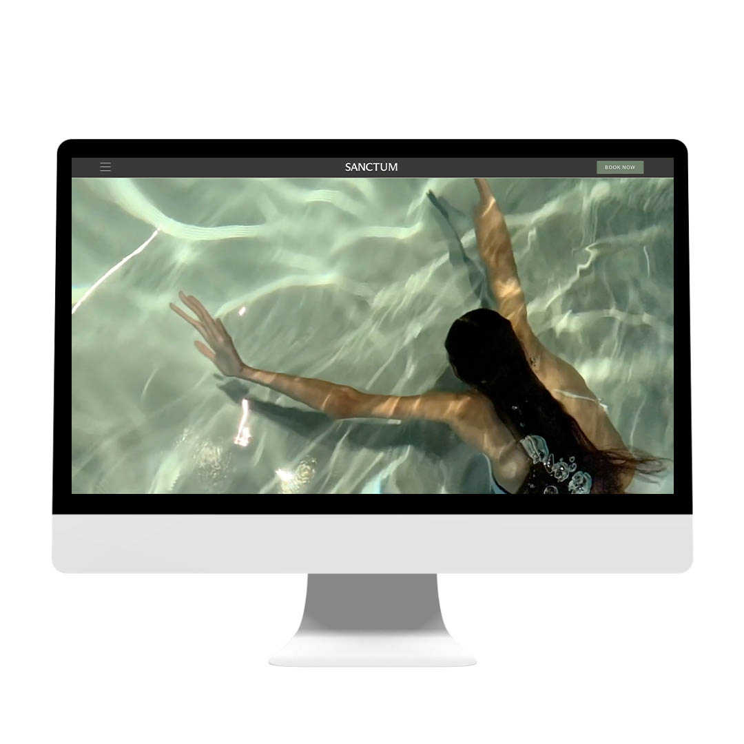 Nieuwe website voor Sanctum Spa