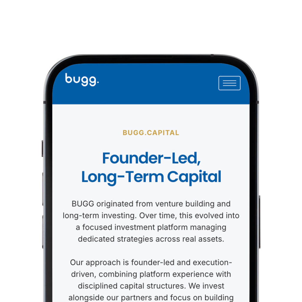 portfolio mobiel bugg