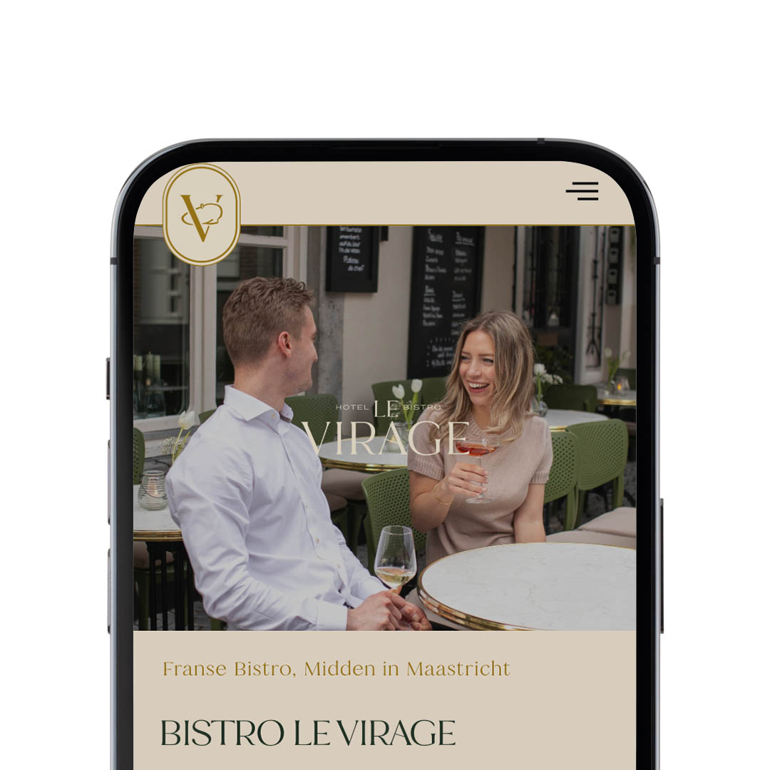 Nieuwe website voor Le Virage