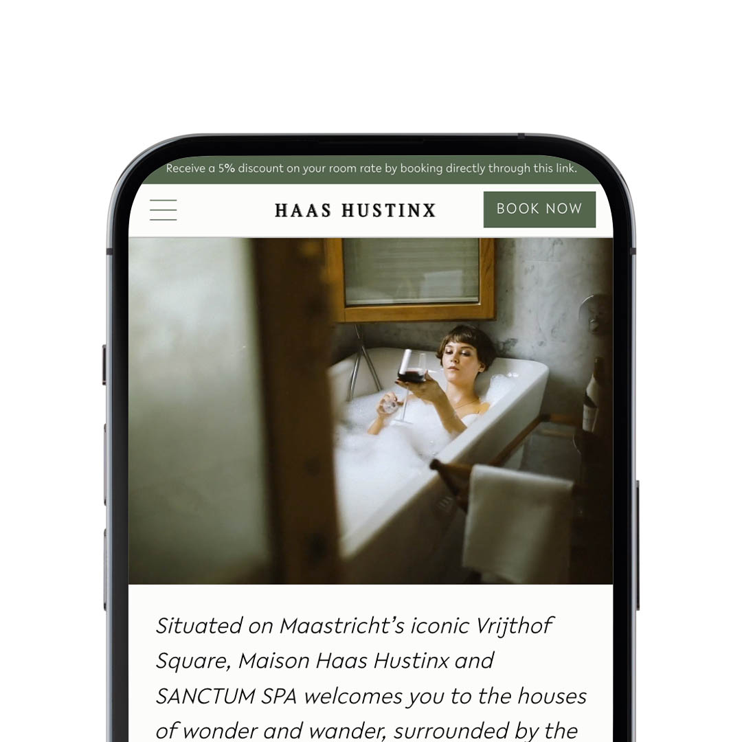 Nieuwe website voor Maison Haas Hustinx