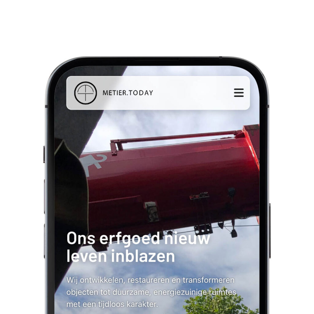 portfolio mobiel metier