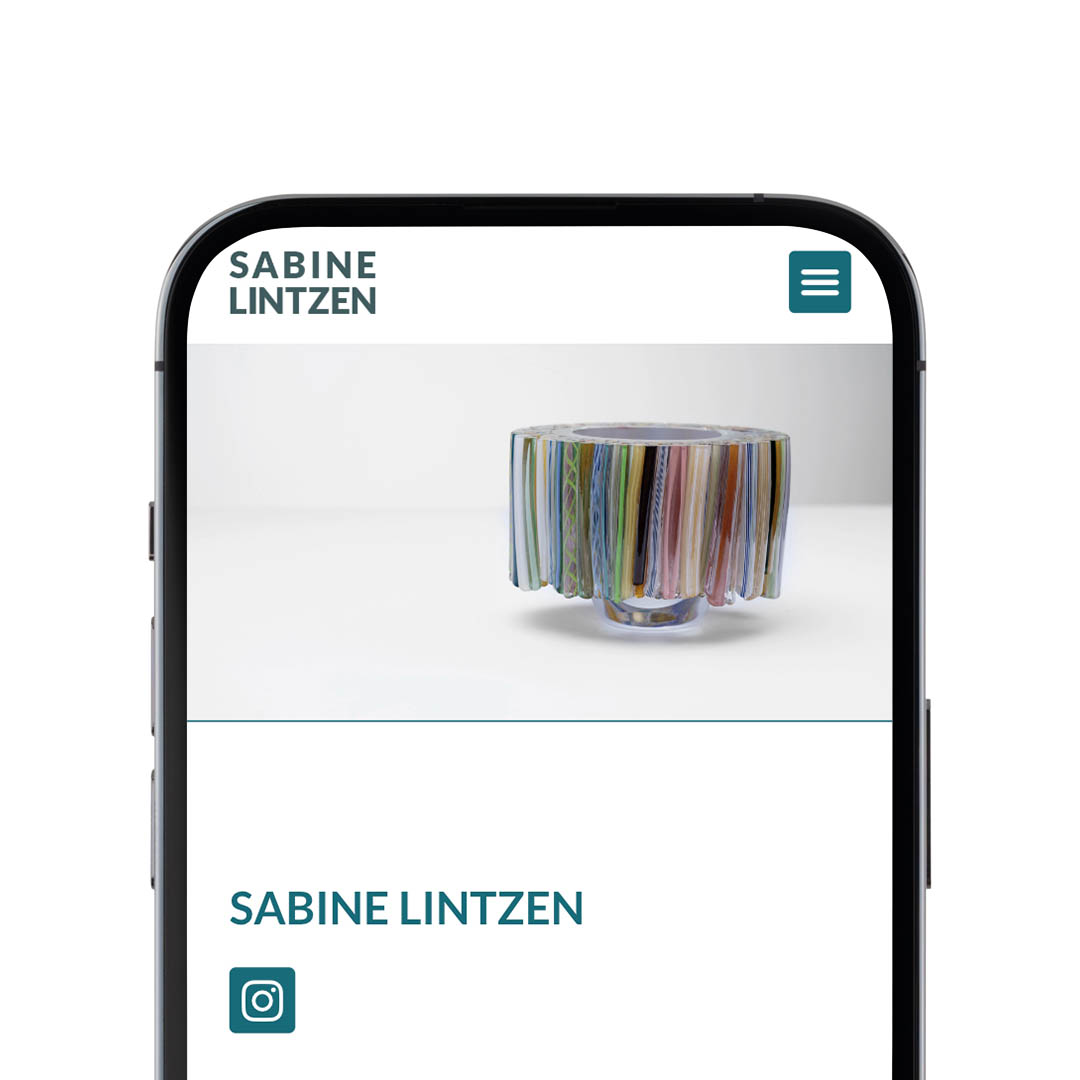 Nieuwe website voor Sabine Lintzen