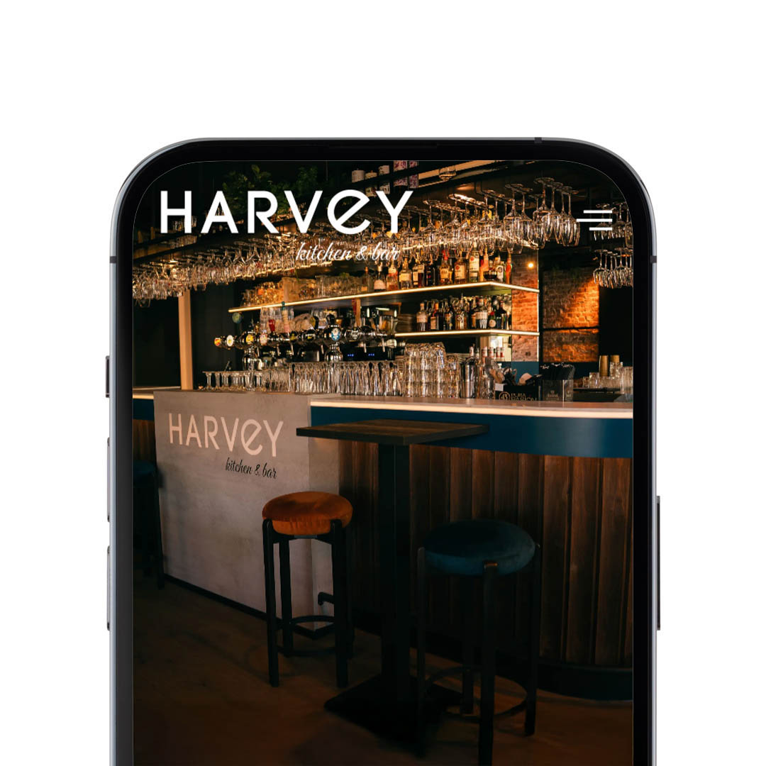 Nieuwe website voor Harvey