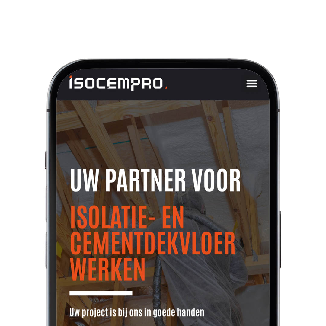Nieuwe website voor Isocempro