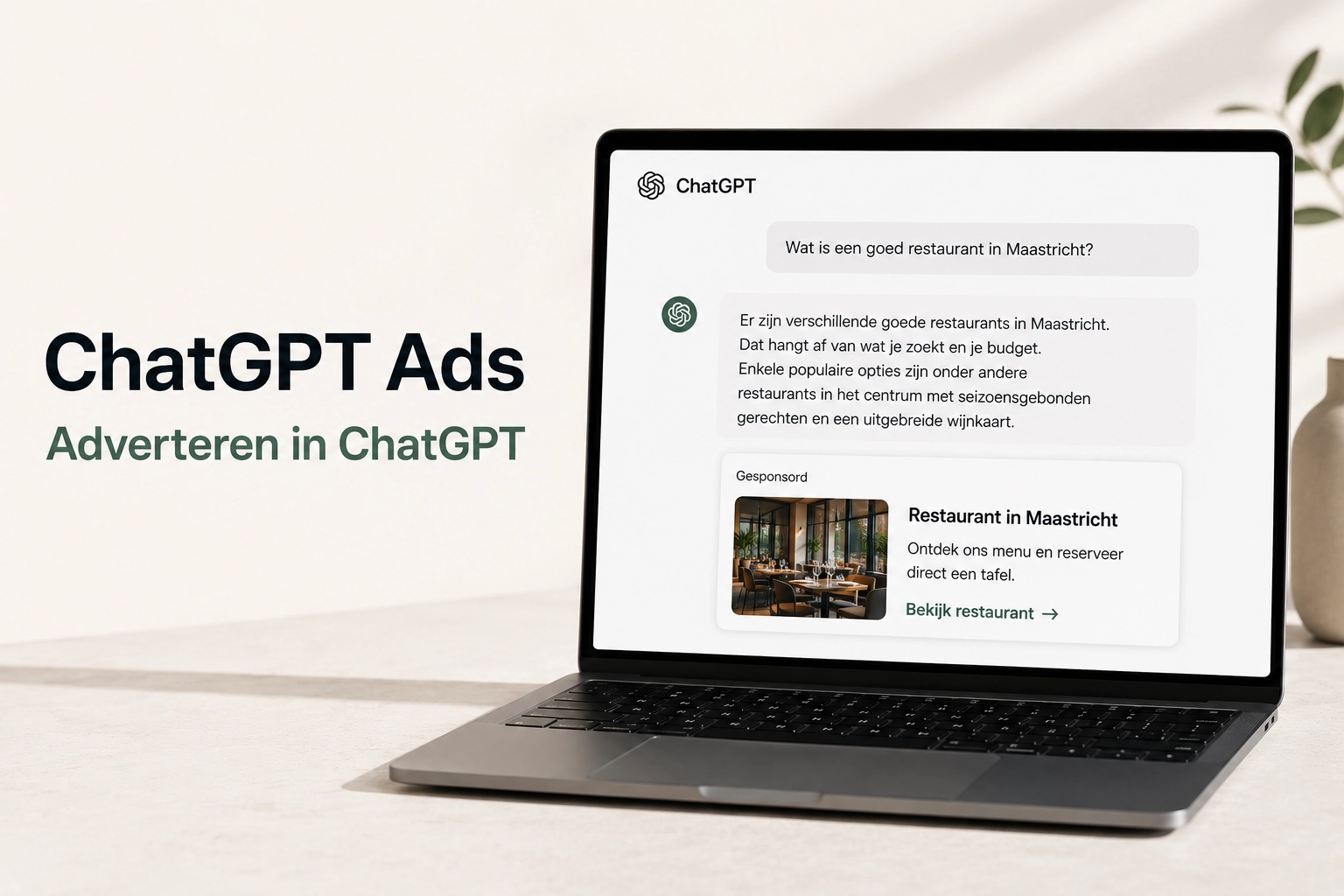 ChatGPT Ads maastricht