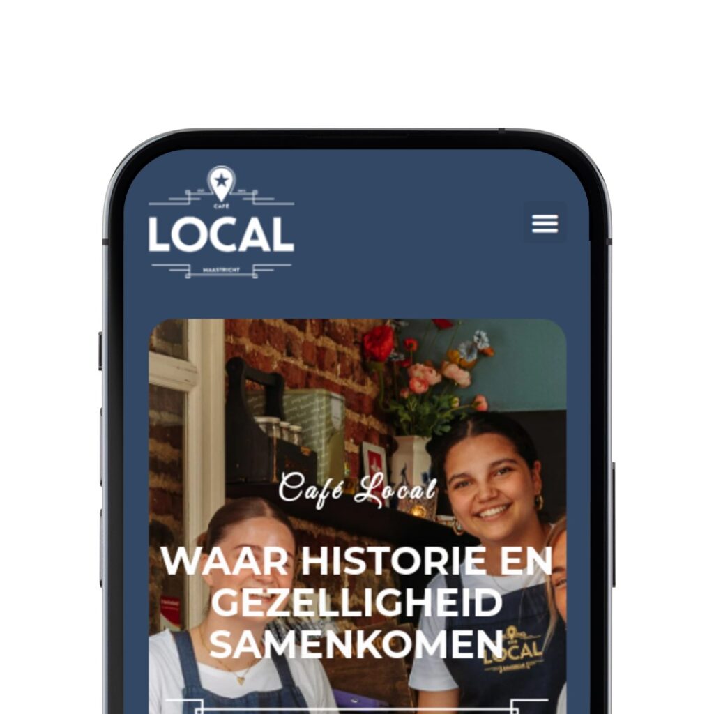 Nieuwe website voor Café Local