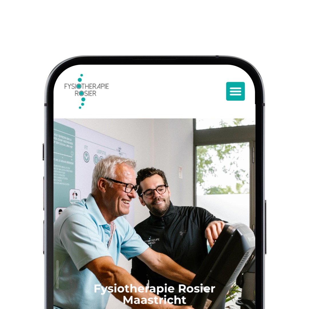 Nieuwe website voor Fysio Rosier Maastricht