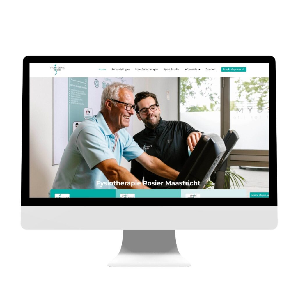 Nieuwe website voor Fysio Rosier Maastricht